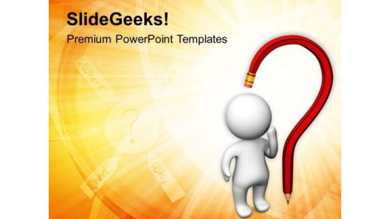 Some People Have More Question PowerPoint Templates Ppt Backgrounds For Slides 0813