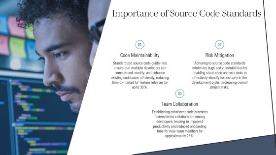 Source Code Coding Preference Editable PPT Mockup AT Slide04