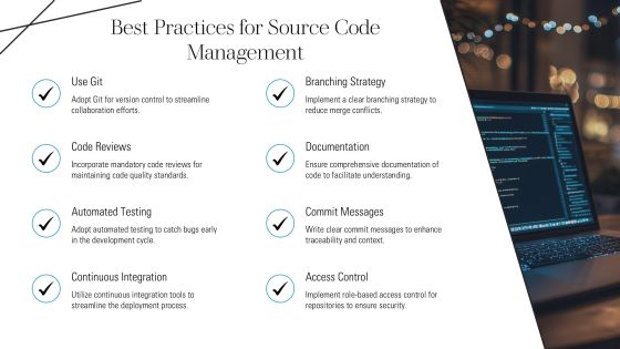 Source Code Coding Preference Editable PPT Mockup AT Slide13