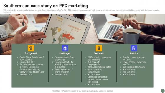 Southern Sun Case Study Exhaustive Guide Of Pay Per Click Advertising Initiatives Download Pdf