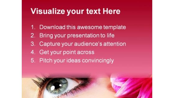 Spa Beauty PowerPoint Template 0910