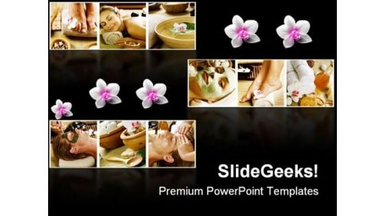 Spa Collage Beauty PowerPoint Templates And PowerPoint Backgrounds 0411