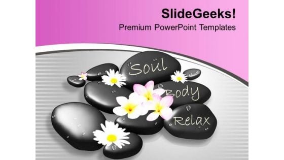 Spa Massage Wellness Beauty Theme PowerPoint Templates Ppt Backgrounds For Slides 0413