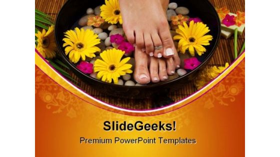 Spa Treatment Lifestyle PowerPoint Templates And PowerPoint Backgrounds 0311