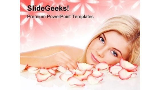 Spa Women Beauty PowerPoint Backgrounds And Templates 1210