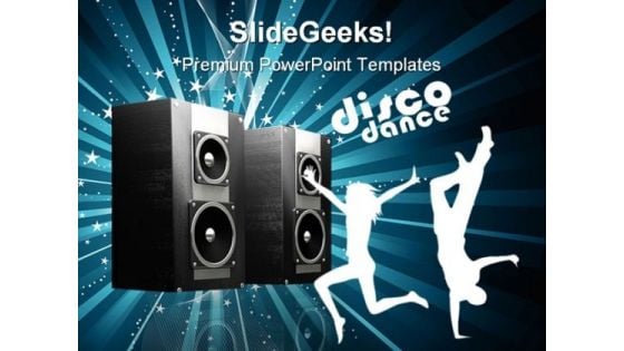 Speakers Music PowerPoint Templates And PowerPoint Backgrounds 0911