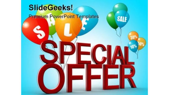 Special Offer Sales PowerPoint Templates And PowerPoint Backgrounds 0111