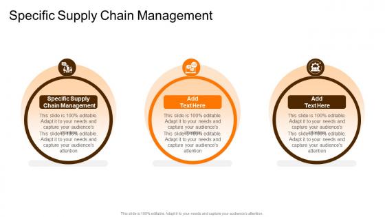 Specific Supply Chain Management In Powerpoint And Google Slides Cpb