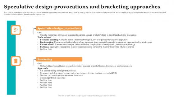 Speculative Design Provocations And Bracketing Guide For Ethical Technology Designs Pdf