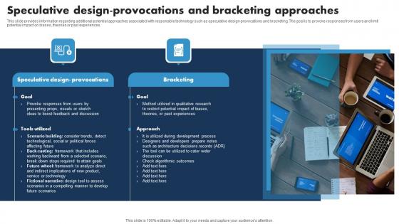 Speculative Design Provocations And Bracketing Responsible Tech Guide To Manage Summary Pdf
