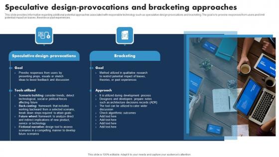Speculative Design Provocations And Bracketing Responsible Tech Guide To Manage Summary Pdf
