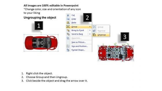 Speedster Red Beetle Car PowerPoint Slides And Ppt Diagram Templates