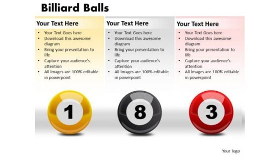 Sphere Billiard Balls PowerPoint Slides And Ppt Diagram Templates