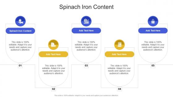 Spinach Iron Content In Powerpoint And Google Slides Cpb