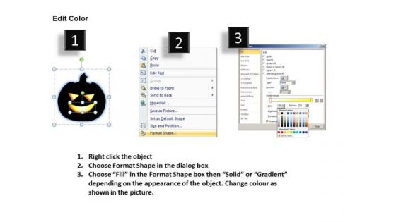 Spooky Halloween Icons PowerPoint Slides And Ppt Diagram Templates