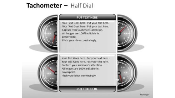 Sports Tachometer Half Dial PowerPoint Slides And Ppt Diagram Templates