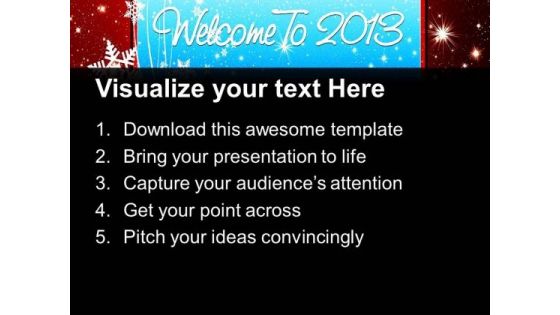 Spread The Wishes Of New Year 2013 PowerPoint Templates Ppt Backgrounds For Slides 0613