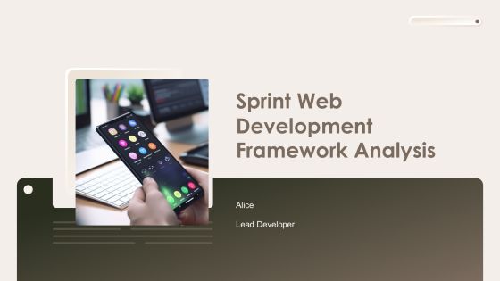 Sprint Web Development Framework Analysis PPT Demonstration AT
