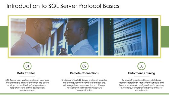 Sql Server Protocol Layer And Network Communication Basics PPT Slides AT Slide03