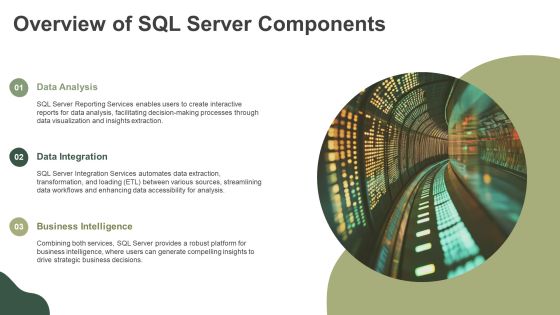 Sql Server Reporting And Integration Services Architecture PPT Demonstration AT Slide05