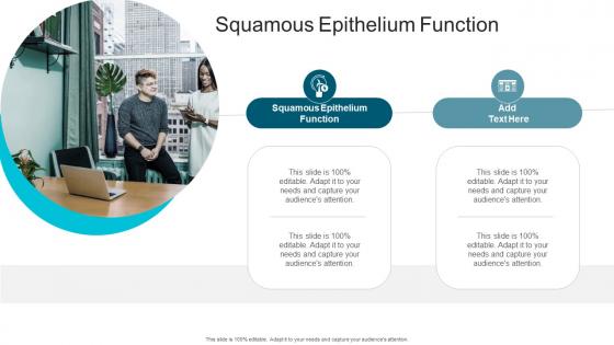 Squamous Epithelium Function In Powerpoint And Google Slides Cpb
