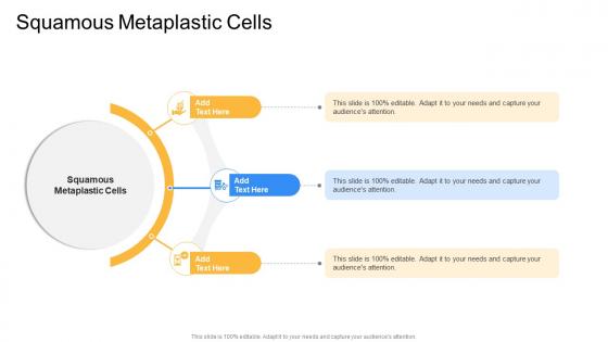 Squamous Metaplastic Cells In Powerpoint And Google Slides Cpb