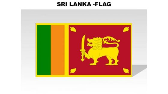 Sri Lanka Country PowerPoint Flags