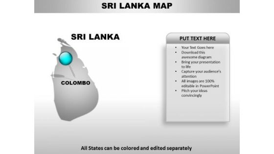 Sri Lanka Country PowerPoint Maps