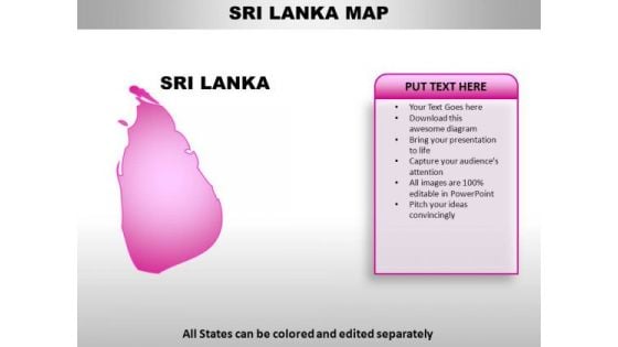 Sri Lanka PowerPoint Maps