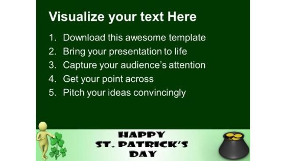 St Patricks Day Celebration Holiday PowerPoint Templates Ppt Backgrounds For Slides 0313