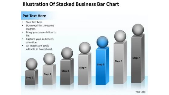 Stacked Business Bar Chart Ppt Professional Plan Template PowerPoint Templates