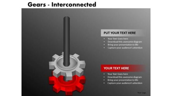 Stacked Gears PowerPoint Templates