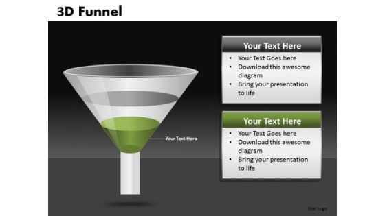 Stage 1 Conversion Funnel Shape PowerPoint Slides Ppt Templates