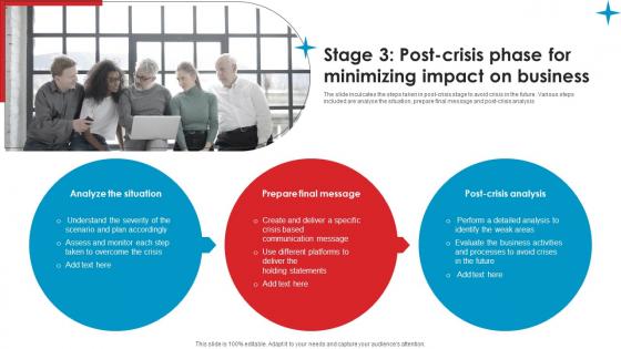 Stage 3 Post Crisis Phase Strategic Guide Crisis Communication Planning Summary Pdf