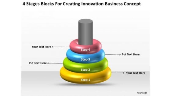 Stages Blocks For Creating Innovation Business Concept Ppt Score Plan PowerPoint Slides