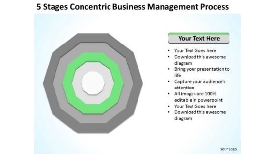 Stages Concentric Business Management Process Ppt Strategic Plans PowerPoint Templates
