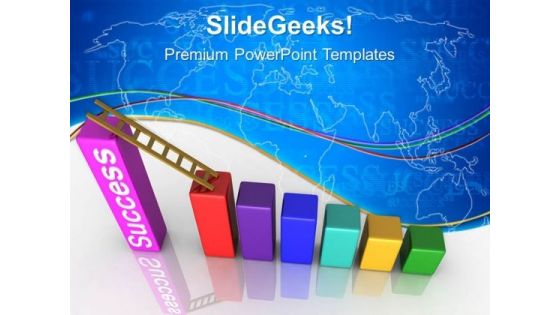 Stairs To Success PowerPoint Templates And PowerPoint Themes 0512