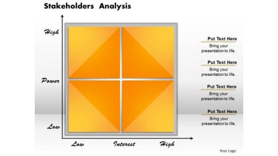 Stakeholders Analysis Business PowerPoint Presentation