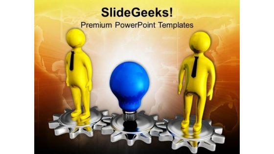 Stand With Your Ideas For Business PowerPoint Templates Ppt Backgrounds For Slides 0713