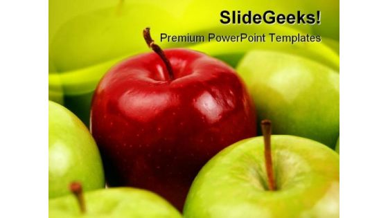 Standing Out Leadership PowerPoint Themes And PowerPoint Slides 0211