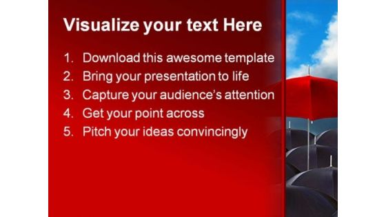 Standout Business PowerPoint Template 0510
