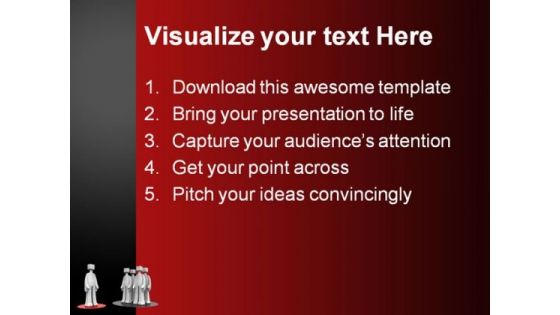Standout People PowerPoint Template 0910
