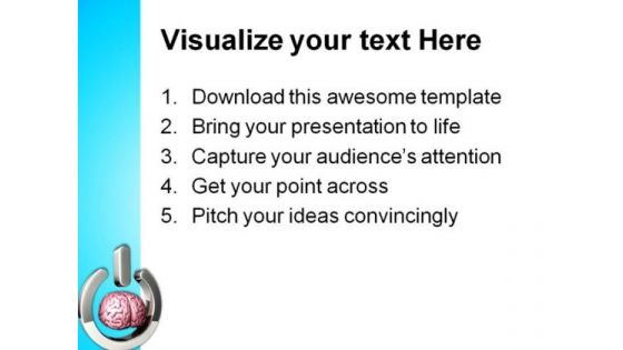 Start Thinking Technology PowerPoint Themes And PowerPoint Slides 0411