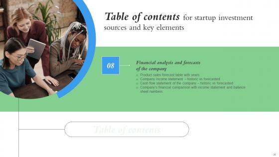 Startup Investment Sources And Key Elements Ppt PowerPoint Presentation Complete Deck With Slides