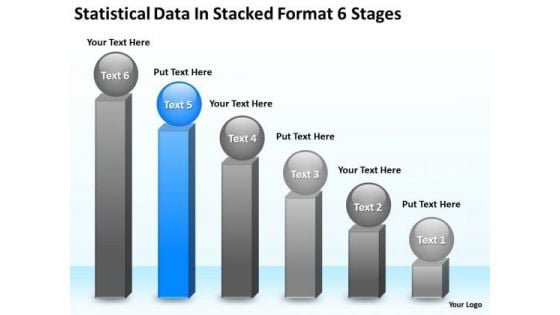 Statisctical Data In Stacked Format 6 Stages Ppt Business Plan Non Profit PowerPoint Slides