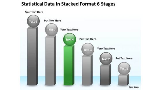 Statisctical Data In Stacked Format 6 Stages Ppt Template Business Plan PowerPoint Slides