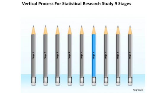 Statisctical Research Study 9 Stages Ppt Basic Business Plan Template PowerPoint Slides