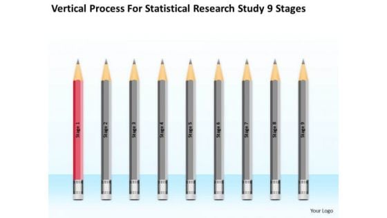 Statisctical Research Study 9 Stages Ppt Business Plans Template PowerPoint Slides