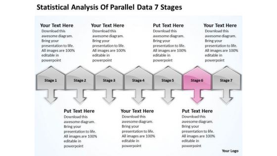 Statistical Analysis Of Parallel Data 7 Stages Business Planning Guide PowerPoint Slides