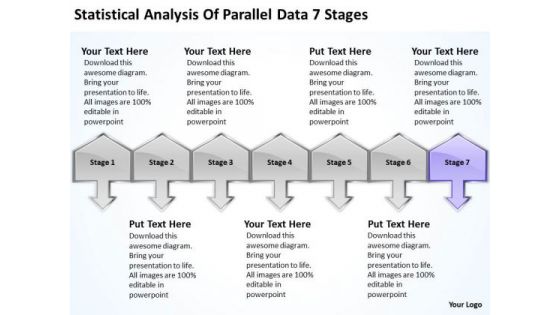 Statistical Analysis Of Parallel Data 7 Stages Ppt Help With Business Plan PowerPoint Slides